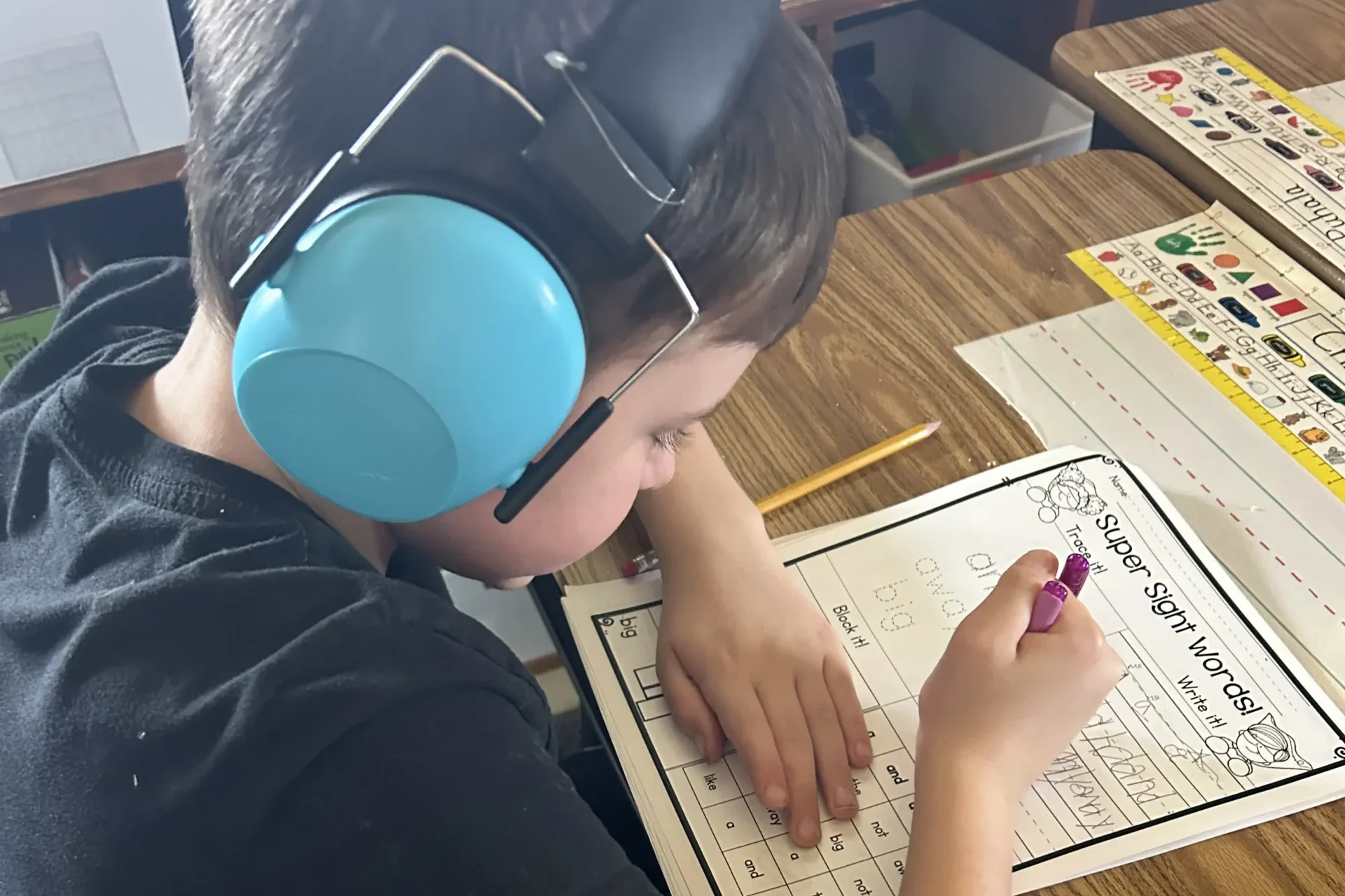 Student learning with activity